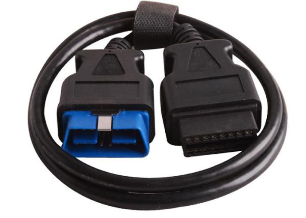 16 Pin Obd2 Connector Cable BMW Diagnostic Tool Copper Black / White Color