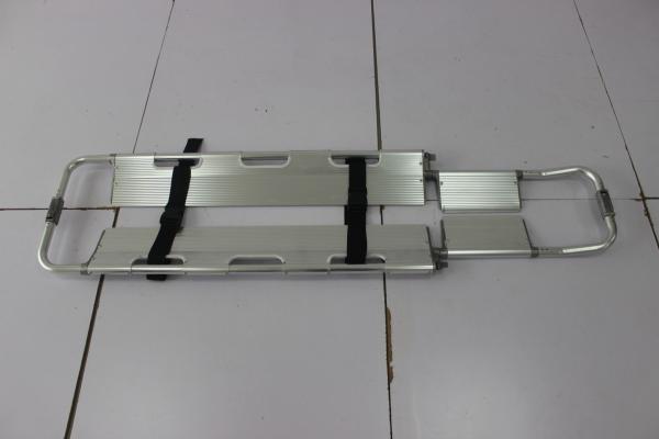 440MM 6CM Scoop Foldable Ambulance Stretcher For Spinal Immobilization Manually