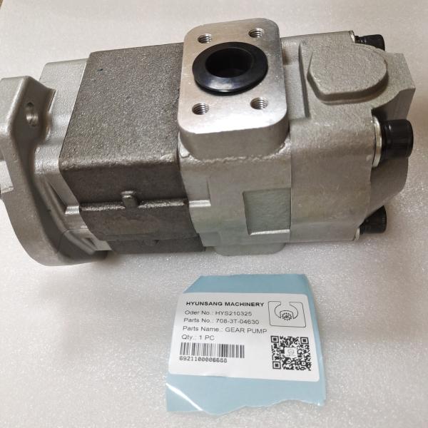 KOMATSU Mini Excavator Parts Gear Pump 708-3T-04630 708-3T-01231 708-3T-00260 07950-10450 para PC88MR