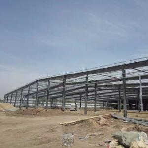 Entrepôt de fenêtre en PVC préfabriqué bâtiment Structure en acier soudé Entrep