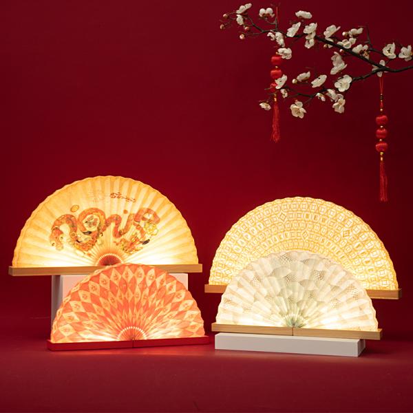 ZBOLE Recyclable Mini Paper Art Lamp Folded Light Living Room Decoration