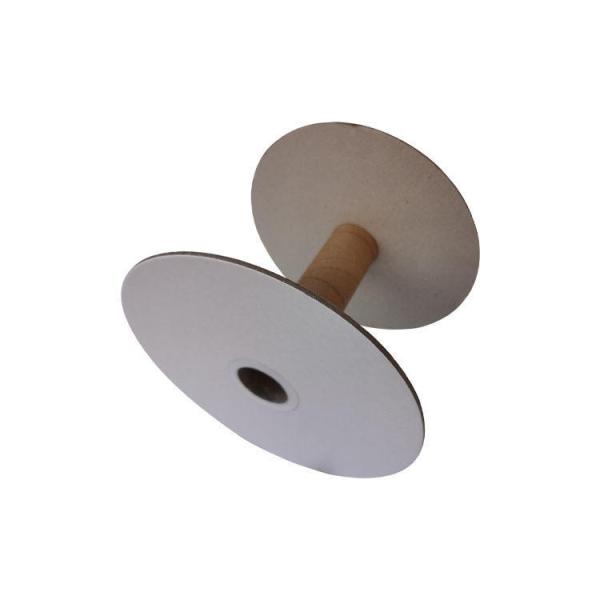 Customizable Kraft Paper Wire Spool with Anti-Curl and UV Coating for Consumer Electronics