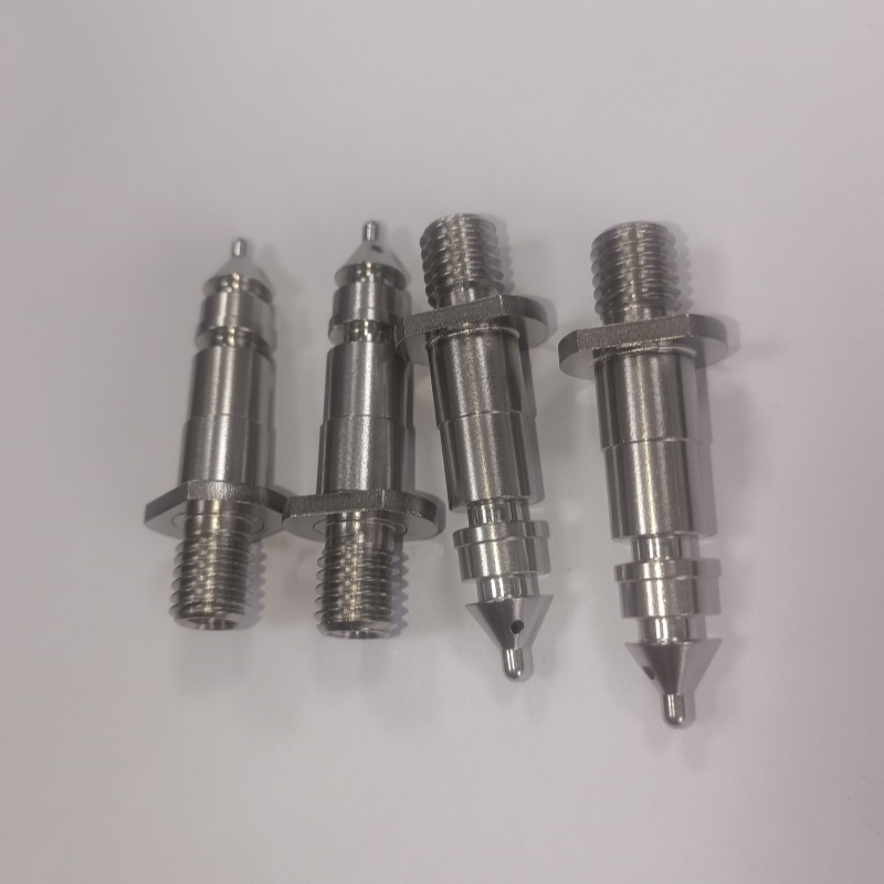 Medical Stainless Steel CNC Parts Long Axis Spray Nozzle