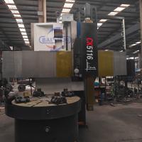 Máquina de CNC de uma coluna Turret Vertical Torneia Máquina de CNC barata Torneia Sistema Gsk