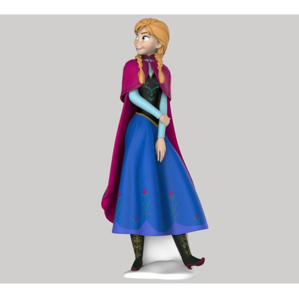 Blue Snow Color Disney Frozen Figurines Cartoon Shampoo Bottle ANNA ELSA Princess Container