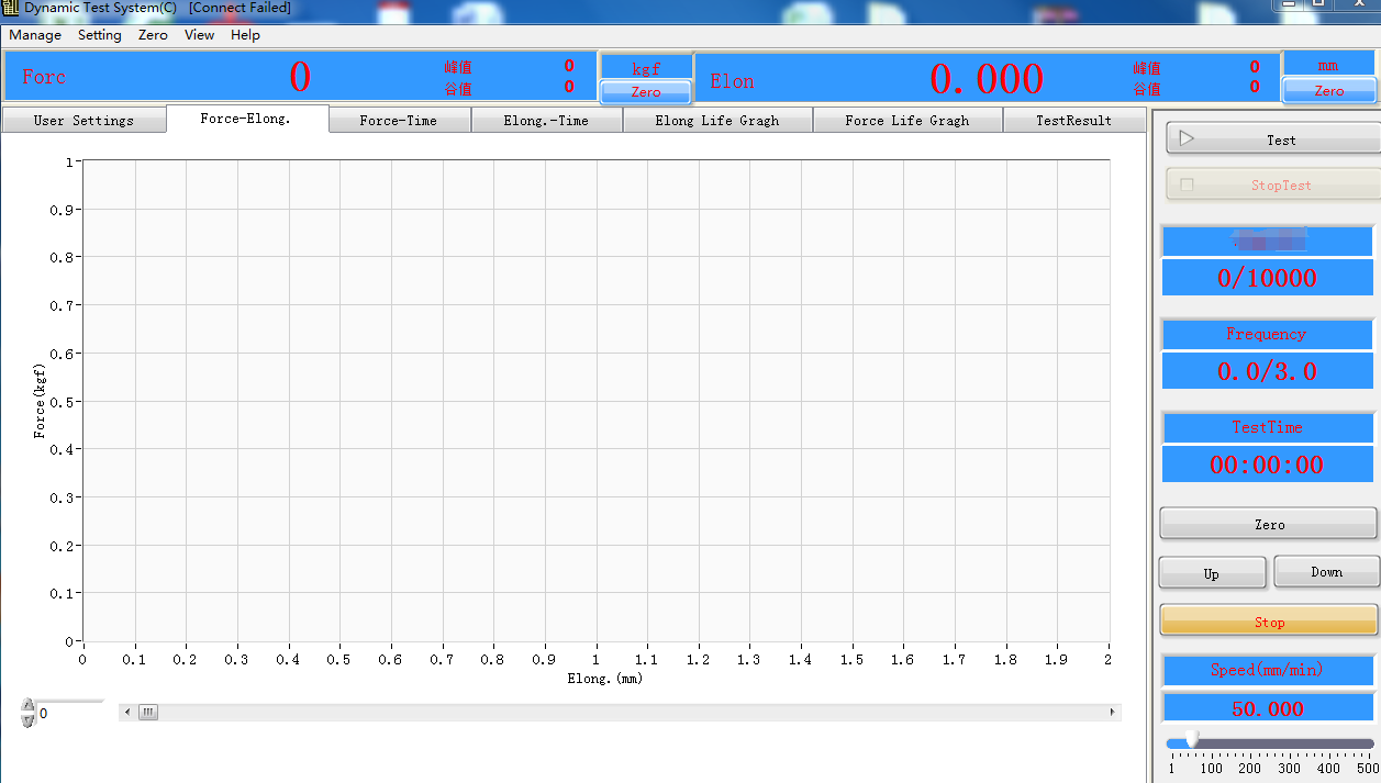 Servo Fatigue Testing Machine/Fatigue Tester 5000N