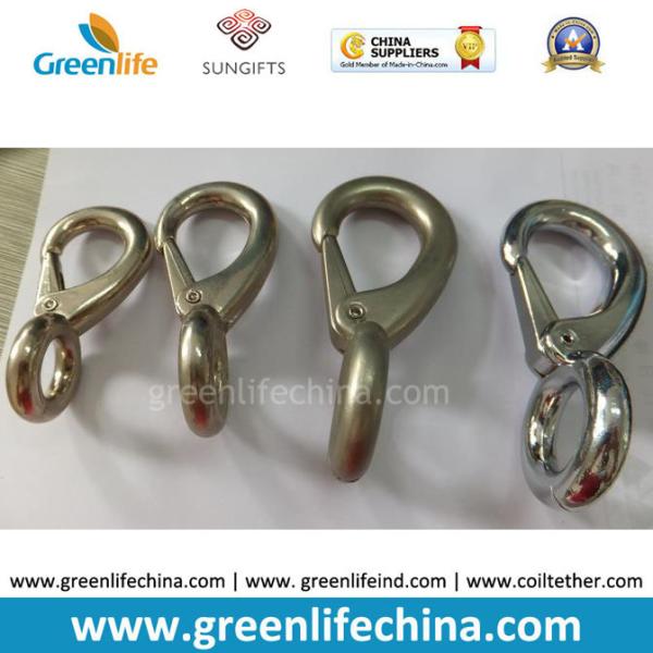 Metal Swivel J-Hook Snap Swivel Hook Metal Accessory Hardware Accessory