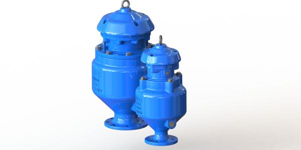 Stainless Steel Internal Parts Sewage Air Release Valve DN50 - DN300 Anti Corrosion