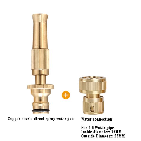 Сопло водяного пистолета мойки давления соединителя оружия брызг регулируемого вкладыша высокое