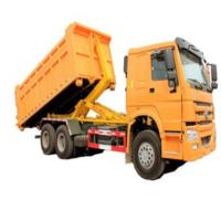 EURO 2 Elevadores de lixo com gancho traseiroCamiões de lixo com caixa hidráulico Sinotruk Howo 4x2 6x4 20CBM 25CBM 18m3 20m3