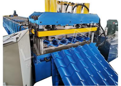 3-4m/Min Glazed Roof Tile Roll Forming Machine Colour Steel
