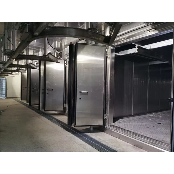 Industrial Freeze Dryer with 15 kg/batch Capacity Touch Screen Control and Steam Heating System