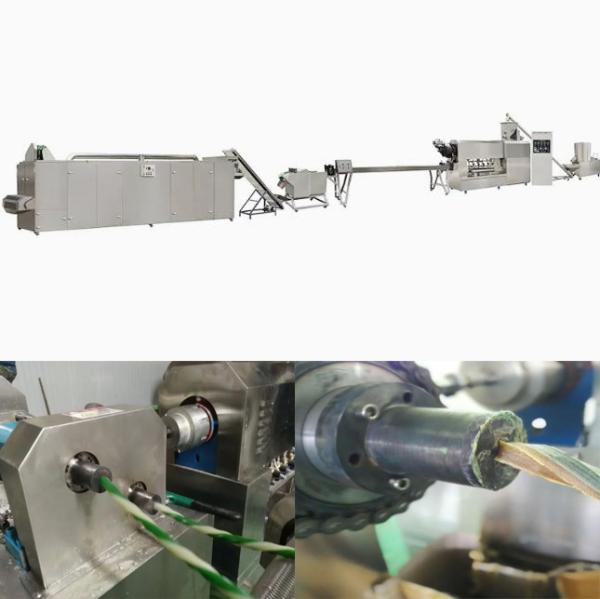 Automatic Dog Food Extruder Twist Rope Treats Dog Treats Machinery