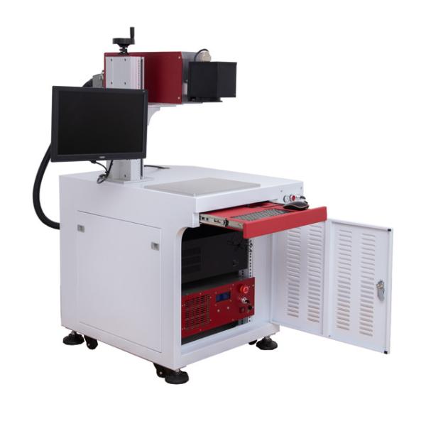 marcação de aço das peças do metal plástico móvel da máquina da marcação do laser da bomba da extremidade do diodo de 10W 20W
