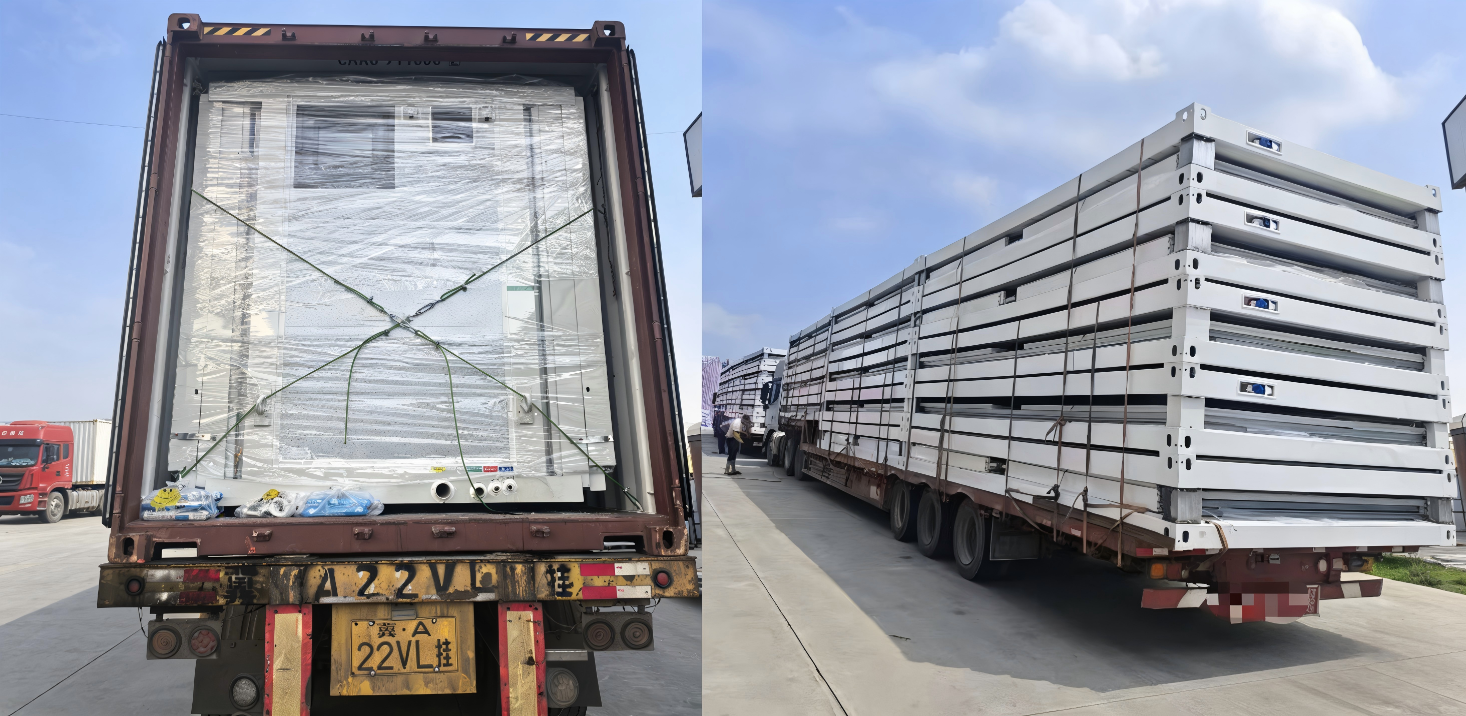 Insulated Modular Container House with Galvanized Steel Frame and Fireproof Design for Mining and Construction