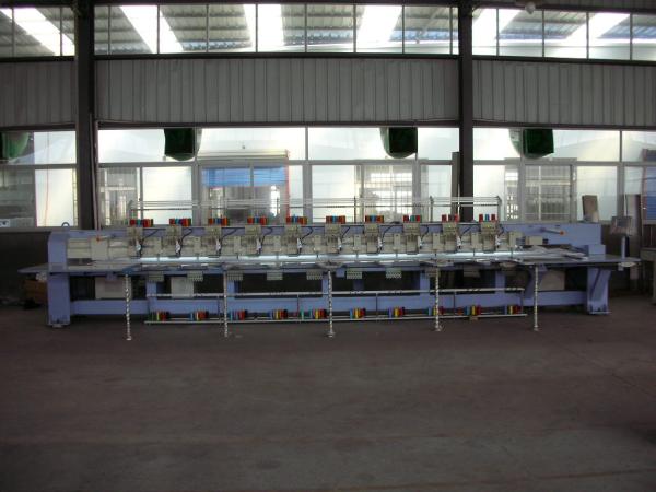 Chenille Commercial Computerized Embroidery Machine 0.1 - 12.7 Mm Stitch Length