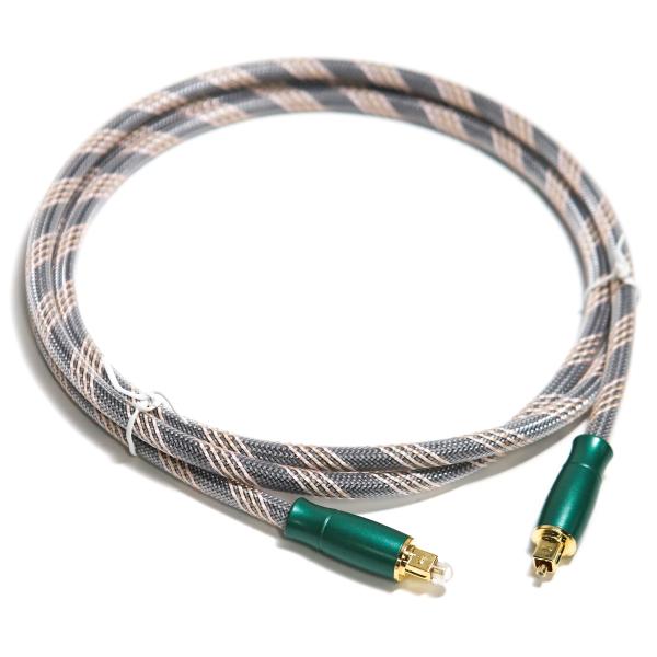 Оптический цифровой кабель Toslink с вязаной веревкой с золотым покрытием 4K Connecotr Высокое качество звука HiFi 1,2 м 2 м для усилителя