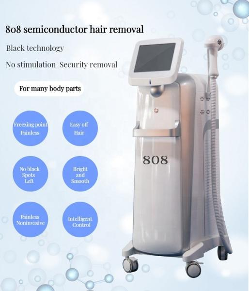 o cabelo da tela de 10,4 polegadas remove o equipamento da remoção do cabelo do laser do diodo do salão de beleza do dispositivo