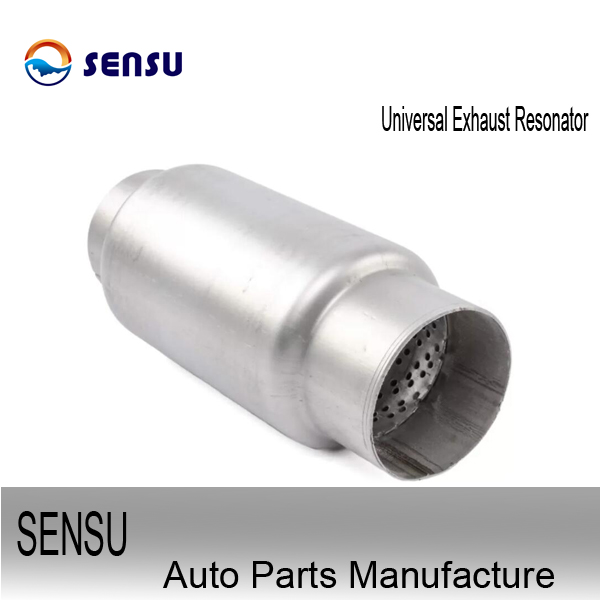 12 Inches Long Exhaust Muffler Resonator 2.5 Inch Exhaust Resonator IATF16949