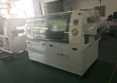 Fabricante de solda da máquina da onda dobro pequena sem chumbo do MERGULHO para o motorista do diodo emissor de luz de 250mm