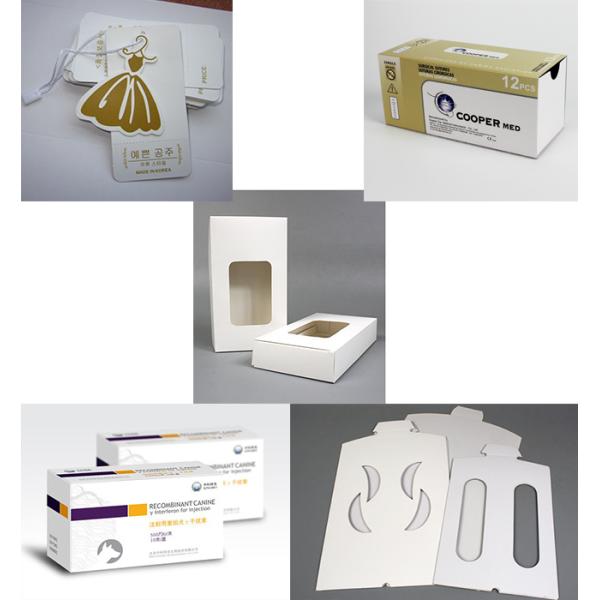 Antistatic C2S White Back Duplex Board 350gsm Paper shirt board  For Clothes Label