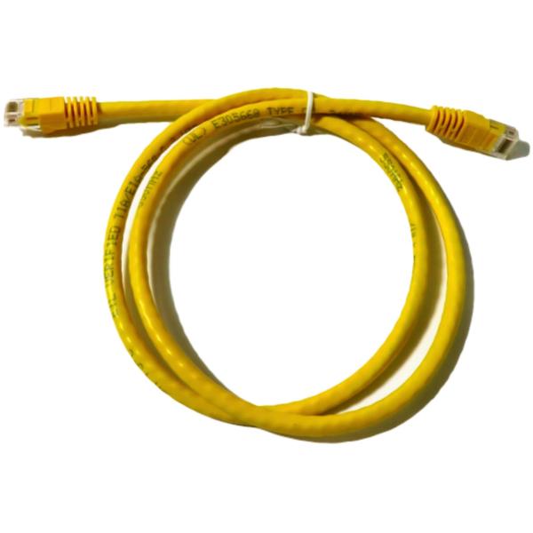 Câble de fil de cuivre sans oxygène à tête de cristal RJ45 CAT6E 8P8