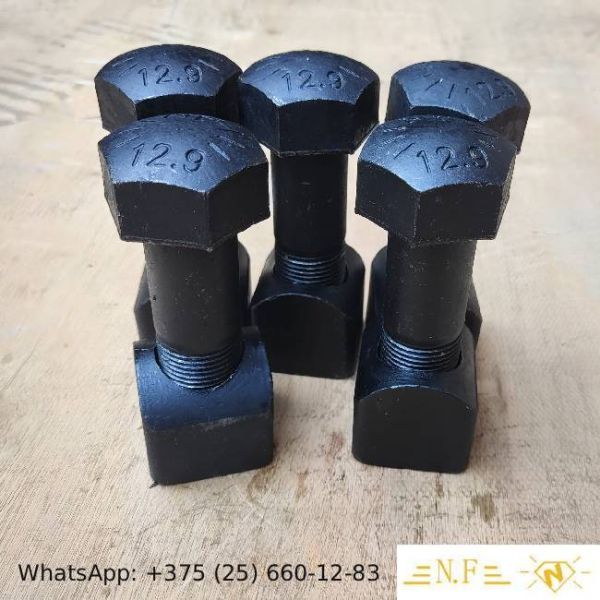 JCB Parts Plough Bolt & NUT FOR Teeth 16 PCS Part NO. 826/00303 & 1340/0701F Excavators