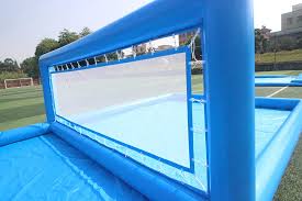 Outdoor Inflatable Sport Games Volleyball Court Tennis Court Field Equipment on Sale