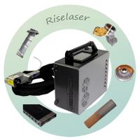 Portable léger de sac à dos de refroidissement à l'air de machine de dérouillage de laser de 100w 50w