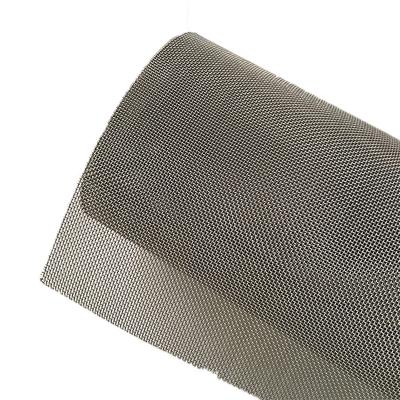 Anti Static Plain Woven Stainless Steel Wire Mesh For Electroplating Industry
