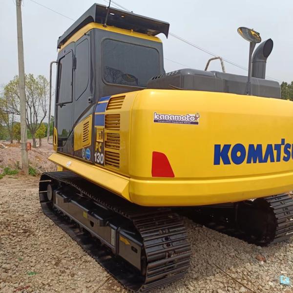 Excavadora original Komatsu PC130 de segunda mano de 13 toneladas Excavadora Komatsu usada