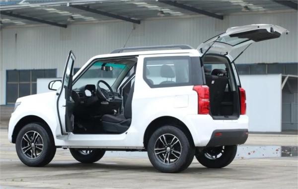 Carro elétrico de alta relação de preço HRS1 SUV de três portas e quatro lugares