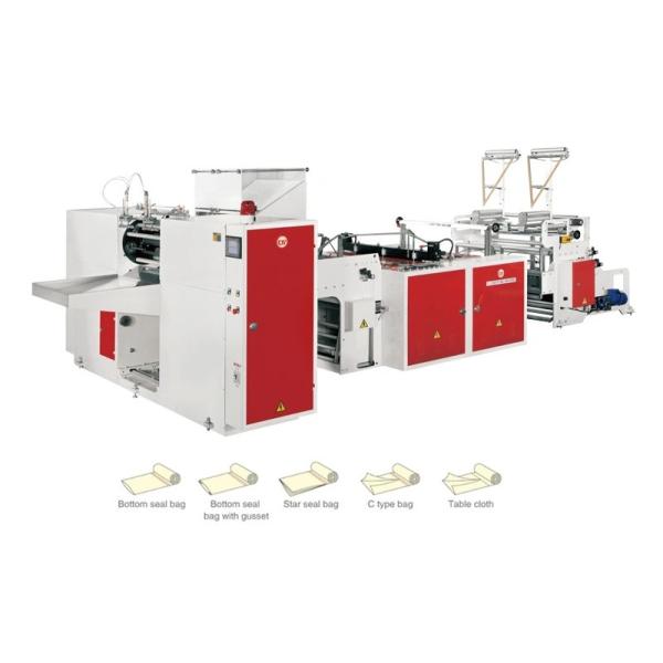 Пластиковая сумка хлама делая машину CW-1000PR+C2+ST 80mtr/Min