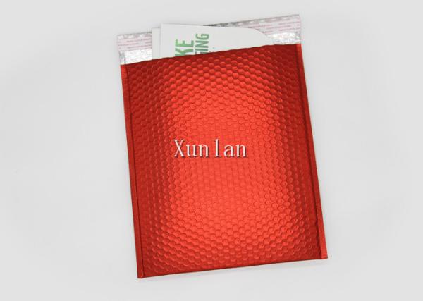 Metallic Foil Bubble Wrap Envelopes 6*9 Inch Color Customization Shock Resistant