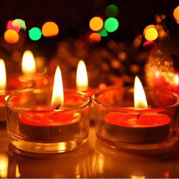 Scented Tealight Candle Home Scented Candles Customized Fragrance For Birthday / Wedding