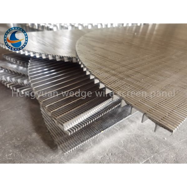 Ss 321 Johnson Wedge Wire Screen Flat For Petrochemical Engineering