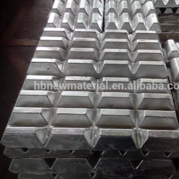 AlLi Master Alloy Ingot with 5%-10% Lithium Content for Aerospace Applications in 6-8kgs Waffle Shape