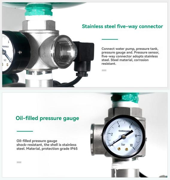 Bath Hotel Water Booster Pump Constant Pressure Regulator Circulating Pump