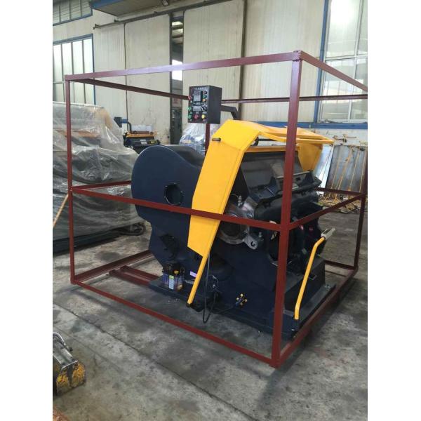 Ручной Platen Creasing рифленый автомат для резки плашки коробки