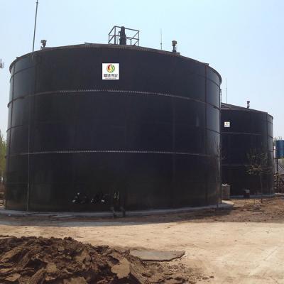 Planta comercial expandida do biogás do tratamento de águas residuais granulado da cama EGSB da lama