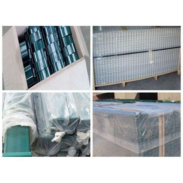 3 D Welded Folding Wire Mesh Fence / Bending Garden Security Fencing