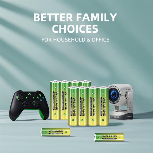 Сверхщелочная батарея LR6 LR03 Батареи Клетка 1,5 В Долгая жизнь