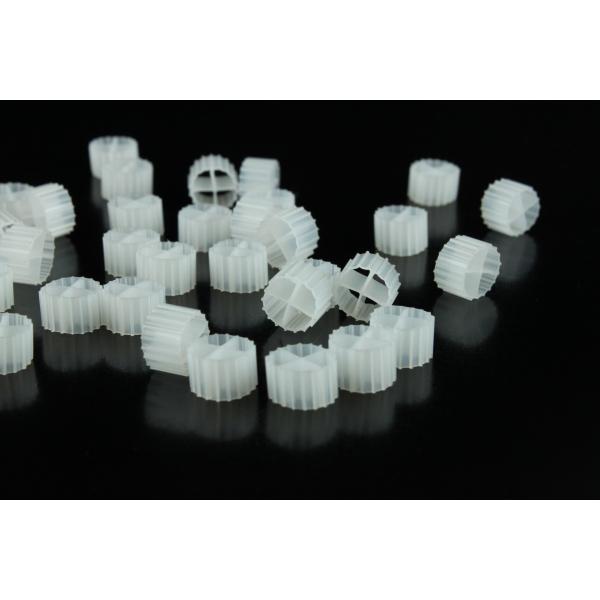 Popular 11*7mm white color and virgin HDPE material MBBR bio balls for aquariums