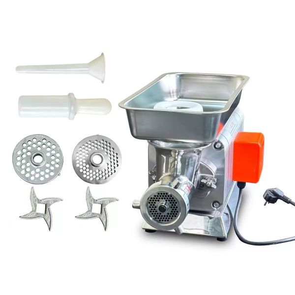 Desktop commercial, fully automatic, stainless steel meat grinder