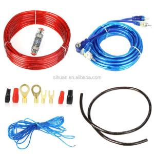 Système audio de voiture 0 4 8 Gauge AWG Amplificateur complet / kit de câblage