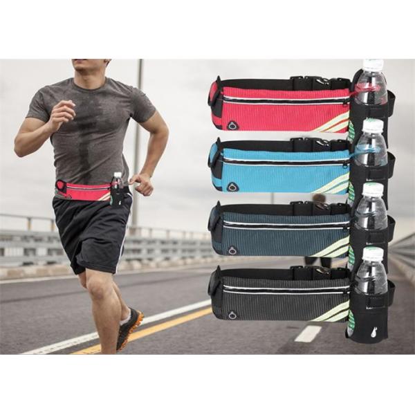 Свет сумок талии людей моды отражательный голубой с 2 карманами