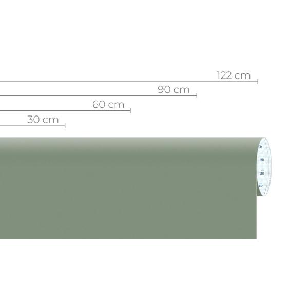 Green Matte PVC Self Adhesive Film Solid Color Width 122cm