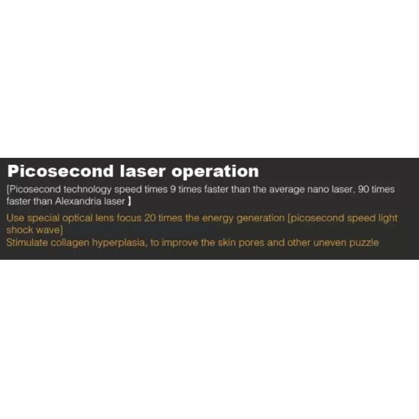 Обработка лазера удаления татуировки пигмента руки/подобное удаление татуировки брови Синосуре