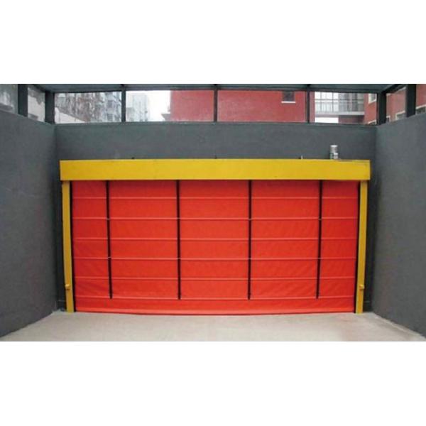 Security Warehouse Garage Aluminum Alloy Rapid Shutting Door with and Finished Surface