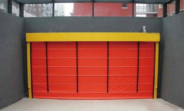 40mm Thickness Aluminum Alloy Fast Spiral Garage Security Door with 1000N Output Torque